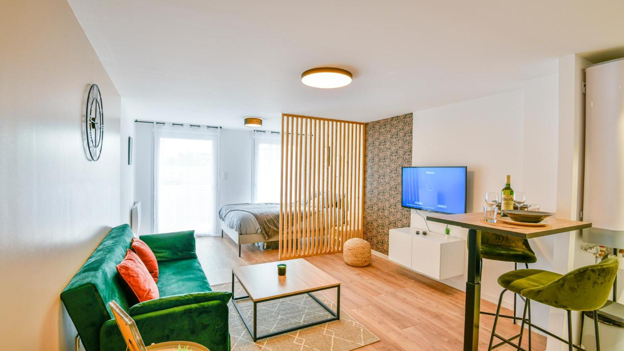 Studio Magda - Fibre Et Tv - Calme Et Confortable Saint-Quentin  Exterior foto